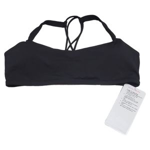NWT Lululemon Free to Be Bra Original Style Black size 12 Light support Sports